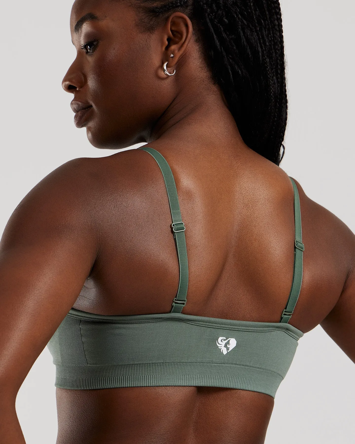 Define 2.0 Seamless Scrunch Bralette | Sage