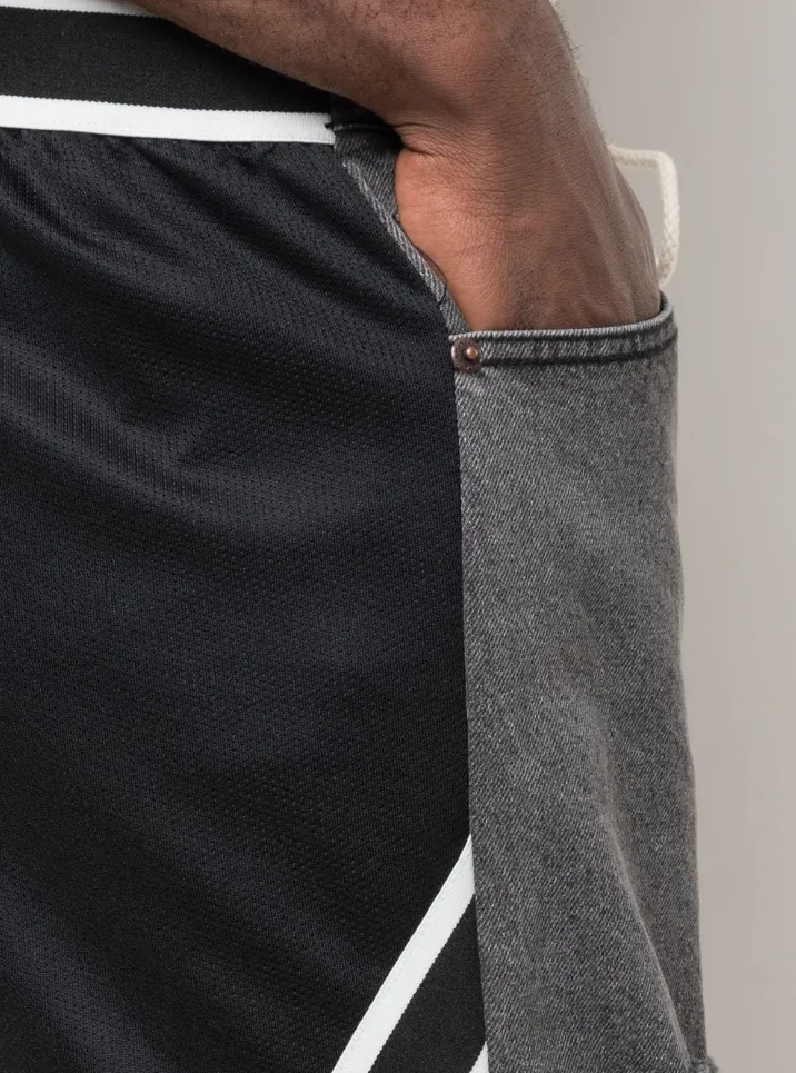 FANATIC SHORTS BLACK DENIM/BLACK
