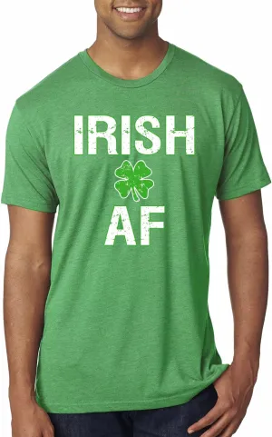 Go Luck Yourself | Shamrock Design St. Patrick's Day Mens Premium Tri Blend T-Shirt