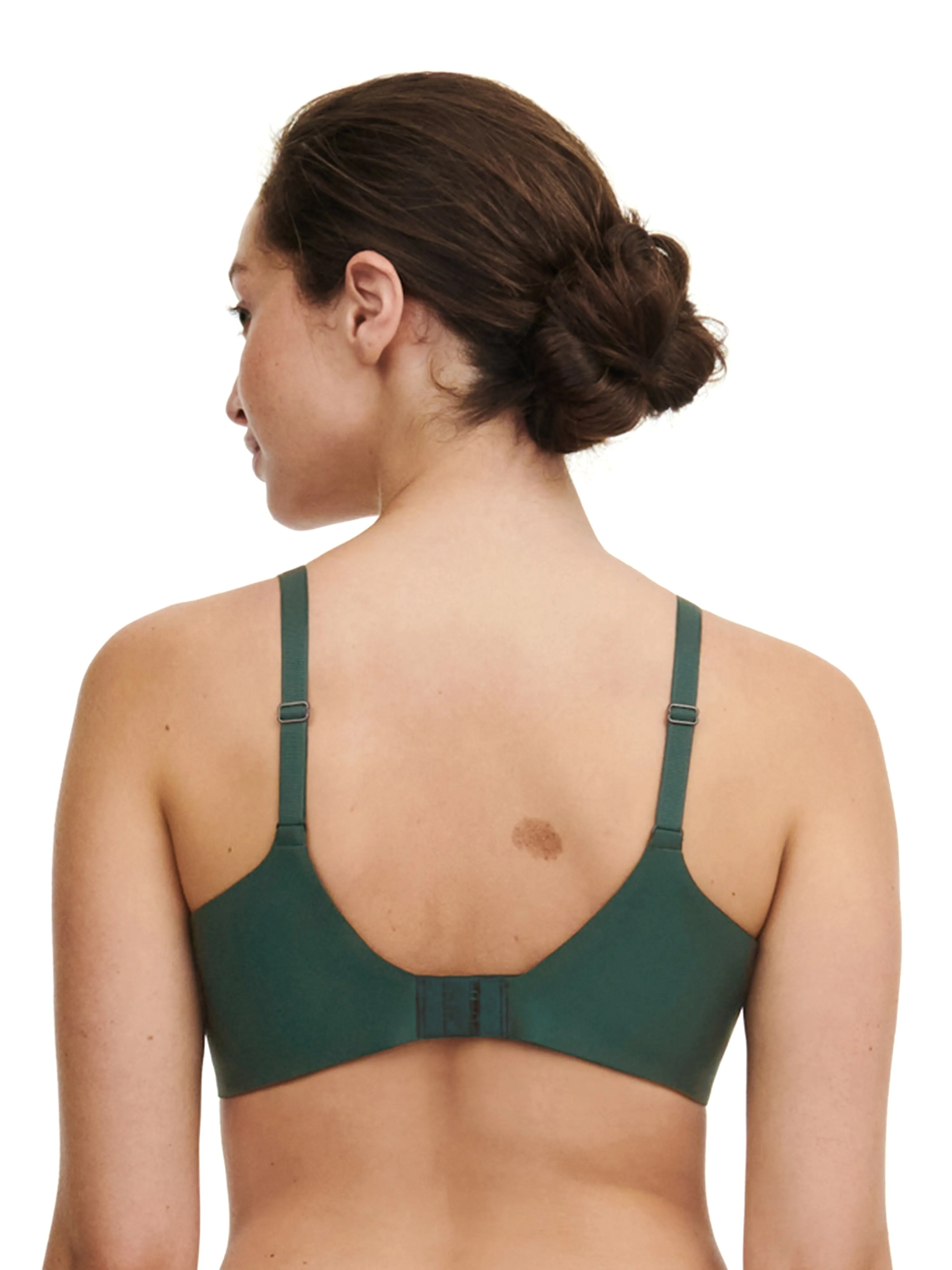 Graphic Support Full Coverage Bra In Empire Green - Chantelle