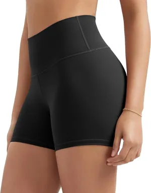 ODODOS ODLIFT Compression Shorts for Women, 4" / 6" / 8" / 10" High Waist Workout Biker Shorts with Inner Pocket