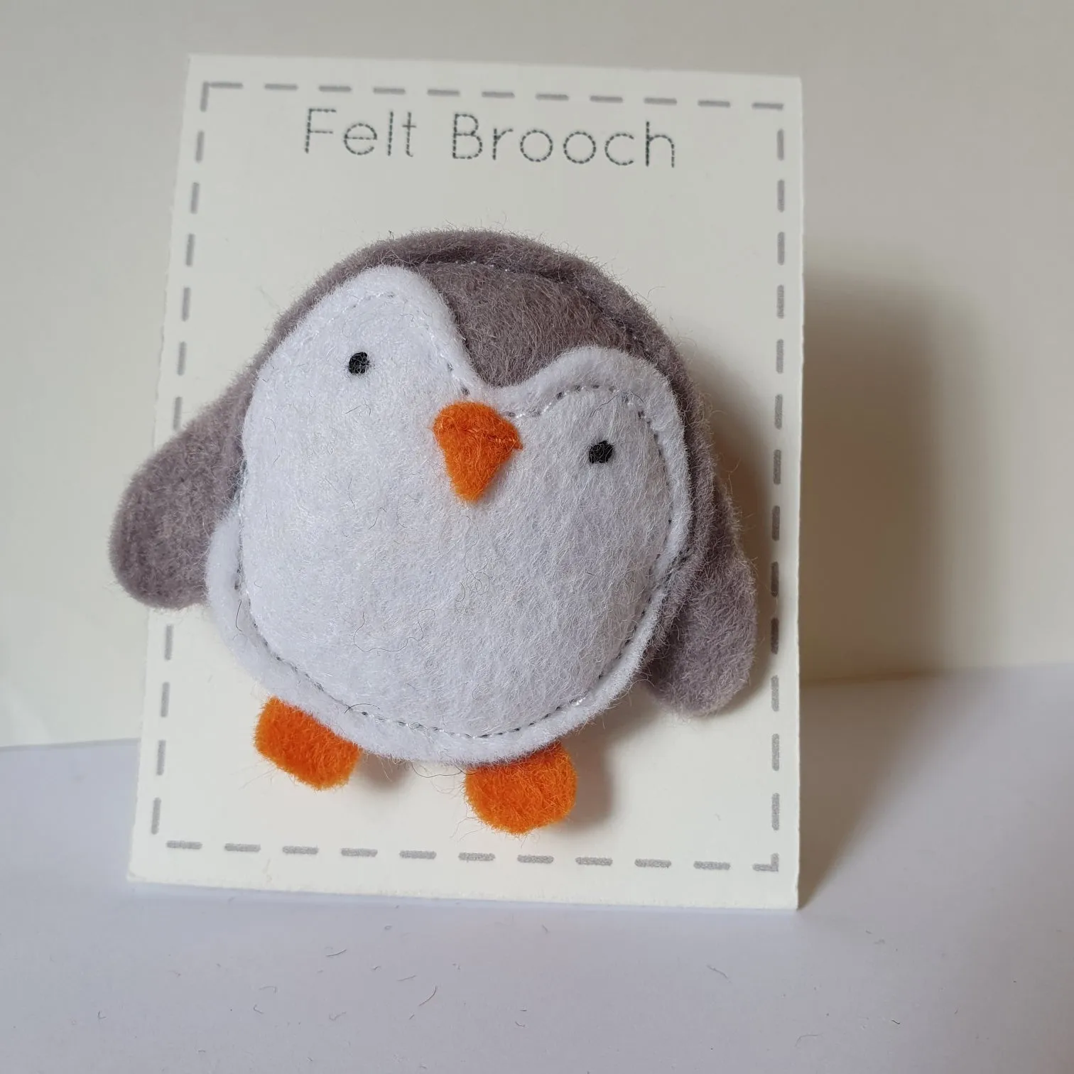 Penguin Brooch - by Lucy Jackson
