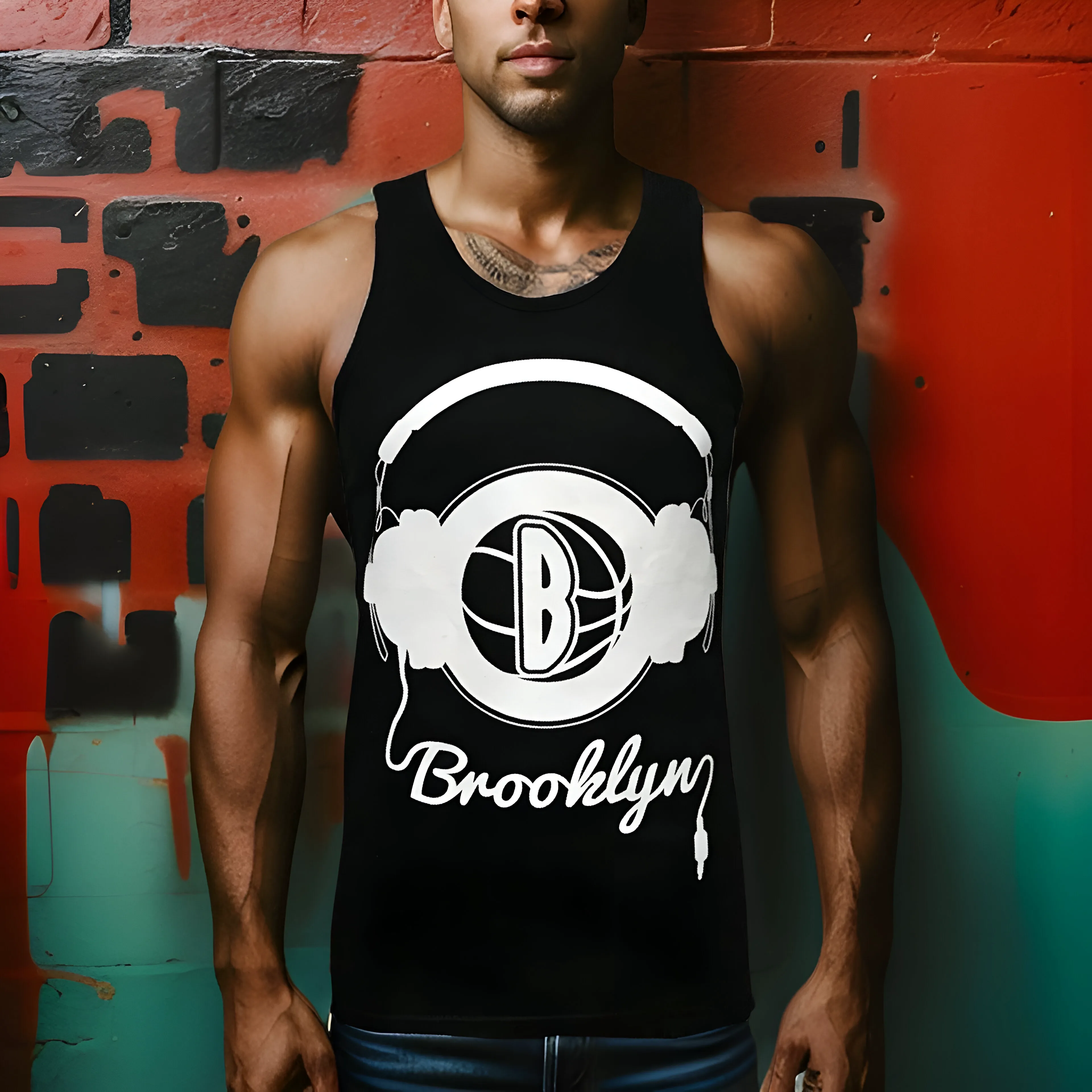 ^ROCAWEAR^ (BLACK) PRE-GAME MENS TANK TOP (SMALL)