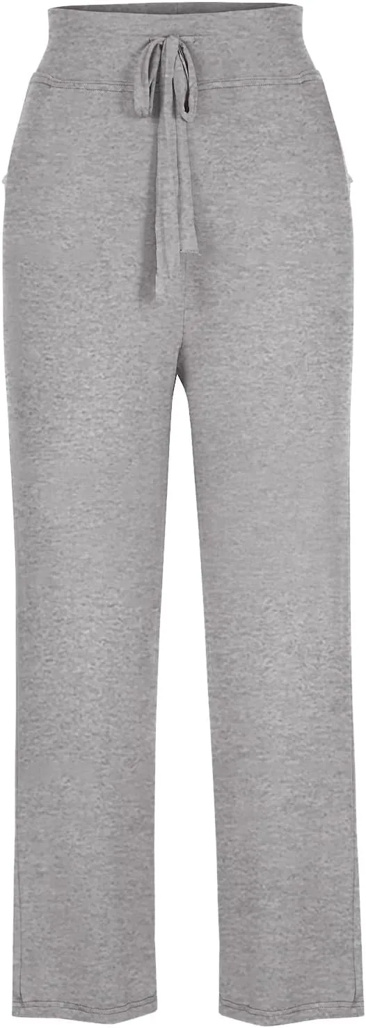 Women Yoga Pants Long Modal Comfy Drawstring Trousers Loose Straight Leg Yoga Running Athletic Lounge Pants