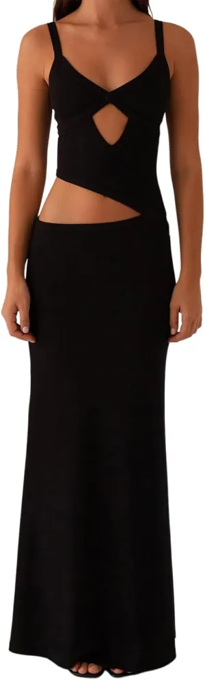 Women's Slip Maxi Dress Knit Sexy Lounge Low Cut Sleeveless Backless Hollow Ribbed Bodycon Dresses Long Dress